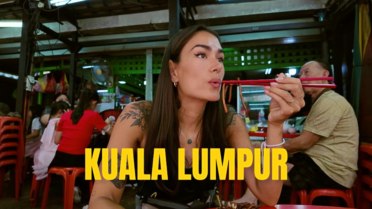 Kuala Lumpur Malaysia 🇲🇾 Street Food, City Life & Hidden Gems Adventure!