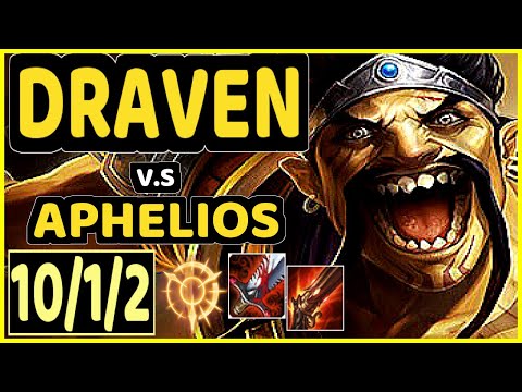 TYLER1 (DRAVEN) vs APHELIOS - 10/1/2 KDA BOTTOM ADC GAMEPLAY - NA Ranked DIAMOND