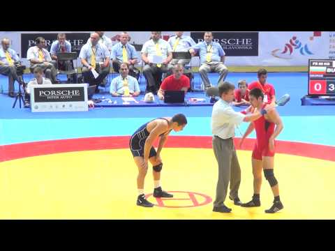 Jr World FS - Pico (USA) tech. Georgie (BUL), 66 kg semis