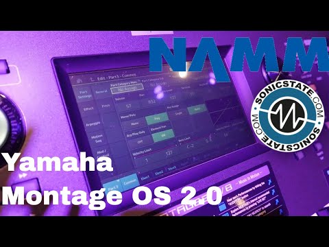 NAMM 2018: Yamaha Montage OS 2.0
