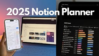 Organize Your Life In Notion 2025 Notion Planner Tour