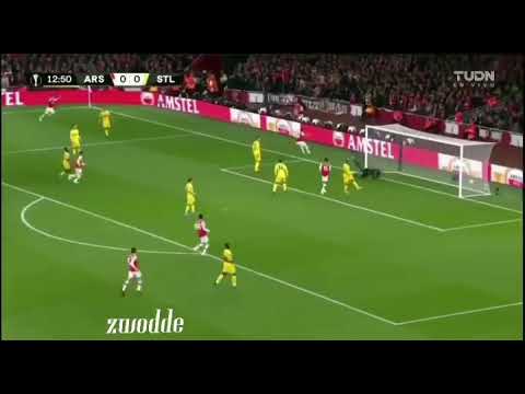 Martelli goal for arsenal vs standard Ligue