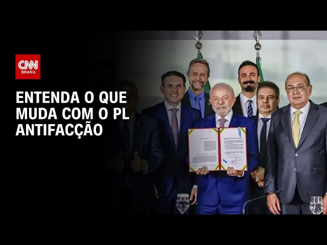 Entenda como fica PL Antifacção após sanção de Lula | BASTIDORES CNN