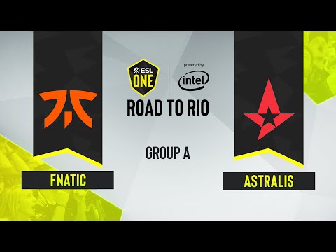 CS:GO - Astralis vs. Fnatic [Inferno] Map 2 - ESL One: Road to Rio - Group A - EU