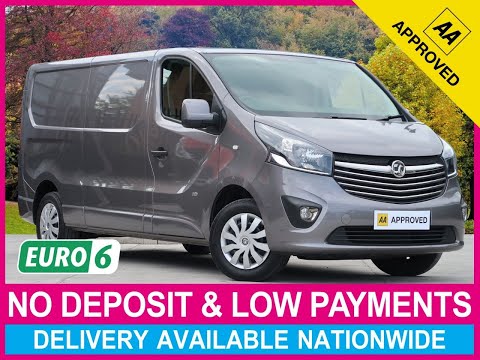 VAUXHALL VIVARO 1.6 CDTI EURO 6 SPORTIVE LWB 2.9T 115 BHP PANEL VAN
