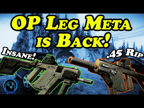 OP Leg Meta is Back - Buffed RIP & Vector .45 ACP Highlights - Escape from Tarkov