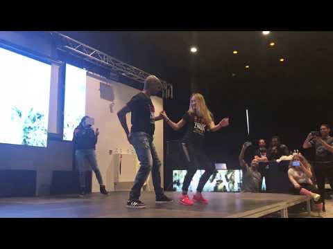 Gilson Damasco(Bra) & Anna Steklova(Rus) BDF-2018 Lambazouk demo (Amsterdam, Netherlands)