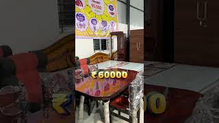 Download lagu தமிழ்நாட்டுலையே எங்கும்  கிடைக்காத விலையில்  NAMMA NEW SATHYA FURNITURE la  60k combo offer #shorts mp3