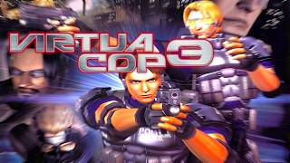 #4K Remaster 巨大組織と謎のサンプル!? ”Virtua Cop 3 バーチャコップ 3" playthrough #SEGA 2003 Light Gun Games #60fps
