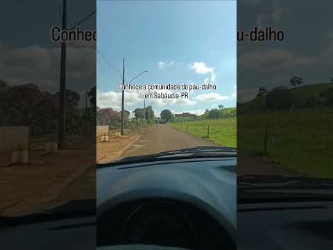 Comunidade do Pau Dalho no município de Sabáudia PR
