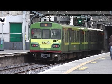 IE 8100 Class Dart Train number 8113 - Dun Laoghaire, Dublin