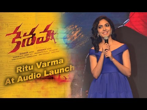 Ritu Varma Speech At Keshava Audio Launch