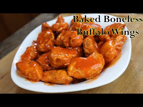 Baked Boneless Buffalo Chicken