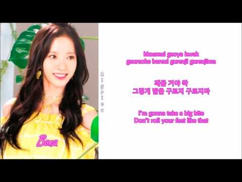Cosmic Girls/WJSN - Geeminy (Rom-Han-Eng Lyrics) Color & Picture Coded