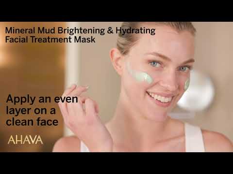 AHAVA Mineral Mud-  Brightening & Hydrating Facial Treatment Mask
