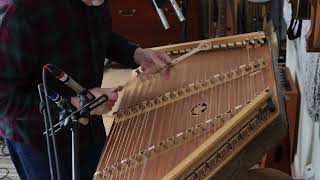 The Appalachian Christmas folk song 'Babe of Bethlehem' on solo hammered dulcimer by Timothy Seaman