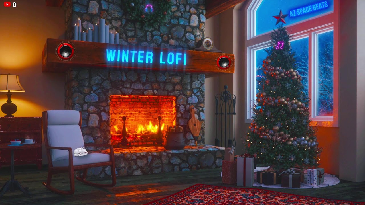 Winter ❄️ Chill Beats Lofi 🎅🎄🎁 -  Deep Focus Work/Study Concentration [chill lo-fi hip hop beats]