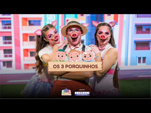 Teatro -  Os Três Porquinhos - Cidade Encantada