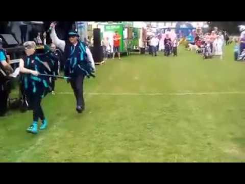 Reversed Morris dancers with acid nightmare sound...