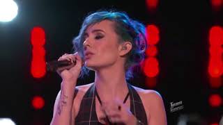 The Voice 2015 Ellie Lawrence   Live Playoffs   Ex&#39;s and Oh&#39;s