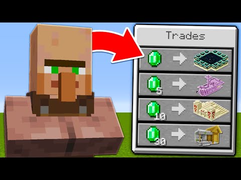 Fru - Minecraft, But Villagers Trade Structures...