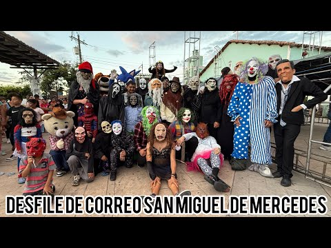 TRADICIÓN DESFILE DE CORREOS SAN MIGUEL DE MERCEDES 2025 #tradiciones #elsalvador #diaspora 