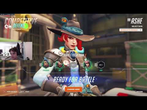 JAKE PRO ASHE GAMEPLAY OVERWATCH 2 COMPETITIVE SEASON 5 TOP 500
