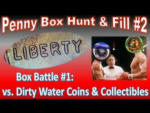 Penny Box Hunt #2: Box Battle #1 vs. Dirty Water Coins & Collectibles @DWCNC
