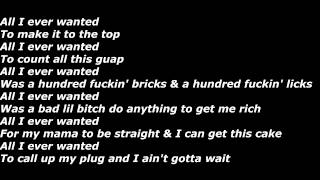 Fredo Santana (Ft. Lil Durk) - All I Ever Wanted (Official Screen Lyrics)
