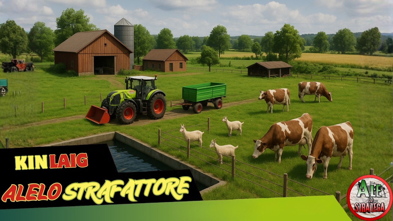 POTENZIAMO LE PRODUZIONI @hi_kuroi @tommibaro86|| FARMING SIMULATOR 25 gameplay ITA || KINGLAIG #24