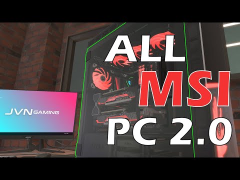 I Built An All MSI PC (Again) - PC Building Simulator