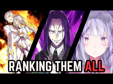 Every Witch & Sin Archbishop in Re:Zero From Weakest to Strongest