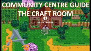 Stardew Valley Community Centre Guide Craft Room