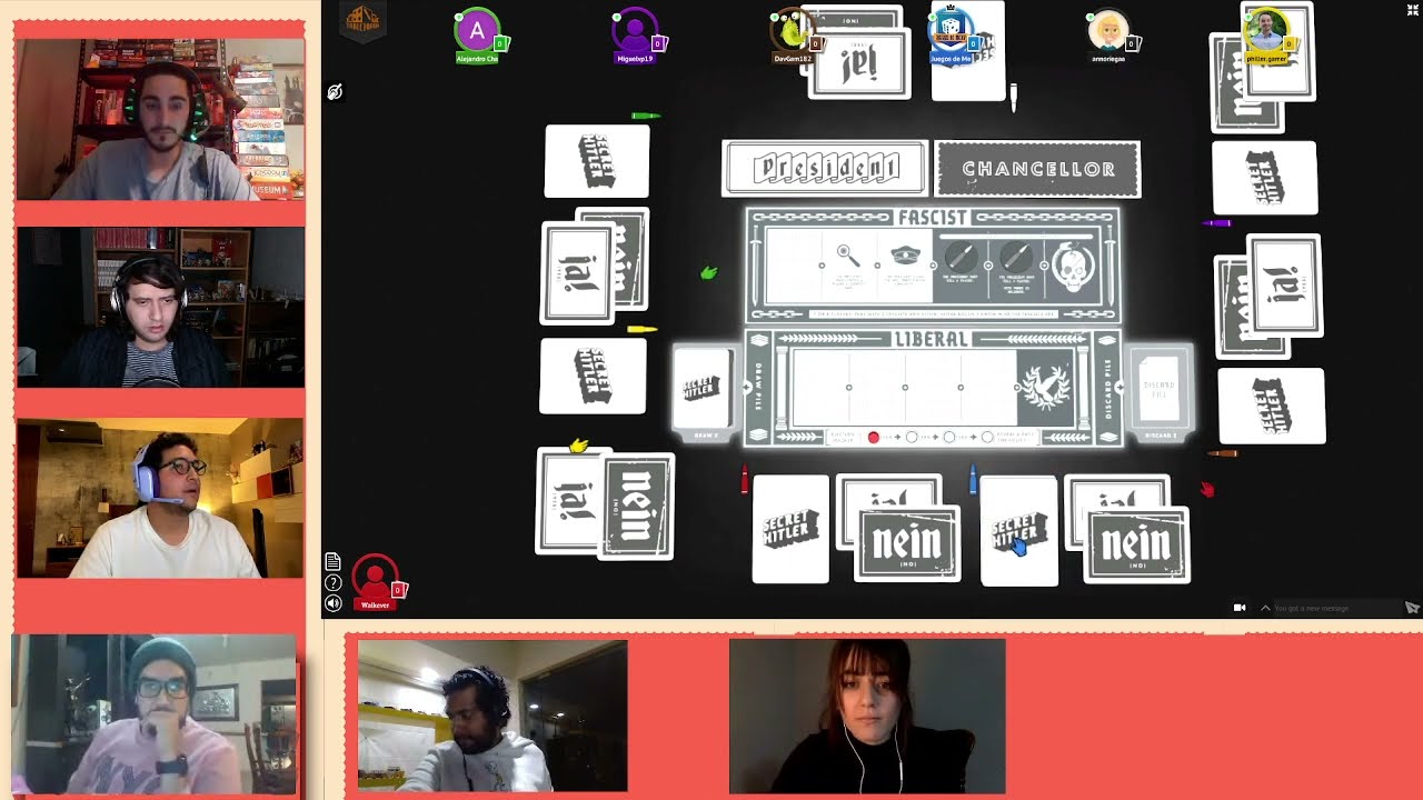 STREAMS MEXAS | Jugando Secret Hitler, el juego de mesa