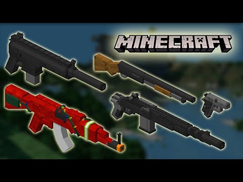 Mo' Guns mod (Mr Crayfish gun mod-Addon)
