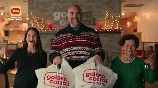 Golden Corral 2025 "Holiday Meals To Go", ESP