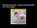 1970 Pierre Perret ‎– Qu'est Ce Qu'elle Est Belle ‎– 45t 4 titres complet