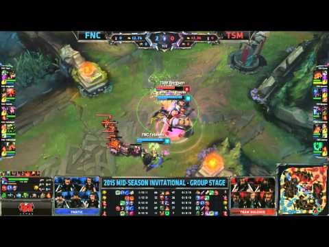 Great Gragas Gank by Reignover onto Bjergsen - League of Legends