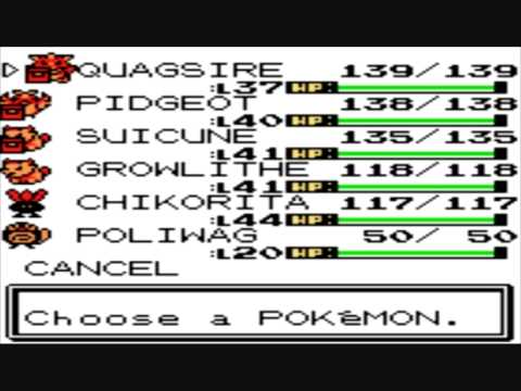 Pokemon Crystal Walkthrough With Commentary Part 64 - Off to see the Elite 4