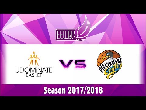 Udominate Basket vs Piestanske Cajky - EEWBL 14.01.18. Salaspils