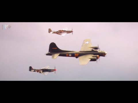 Flying Legends Airshow 2021 Trailer with fantastic engine sounds only