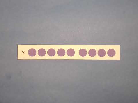 9 zerlegen (ohne Stift) / Mathematik / Grundschule / Klasse 1 / einfach üben