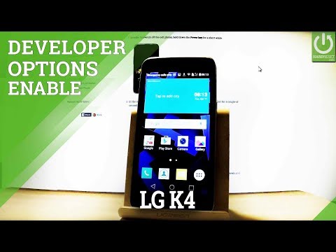 How to Enable Developer Options in LG K4 - USB Debuging