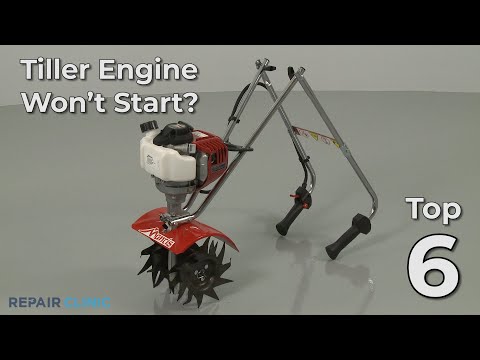 Top Reasons Tiller Engine Won't Start  — Tiller Troubleshooting