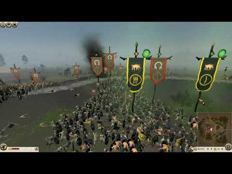 Total War ROME 2: 1,300 soldiers vs 3,000 Defense Clutch