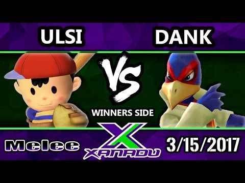 S@X 193 - Ulsi (Ness) Vs. Dank (Falco) - SSBM Tournament - Smash Melee