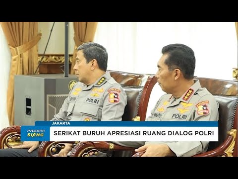 KAPOLRI AUDIENSI DENGAN SERIKAT BURUH