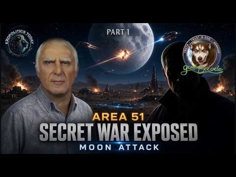 Area 51 Cleared, Then the Moon Was Attacked? Gene Decode Reveals an Earth Alliance War