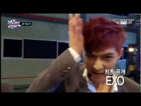 130801 EXO Up Next Coming Soon @ M! Countdown