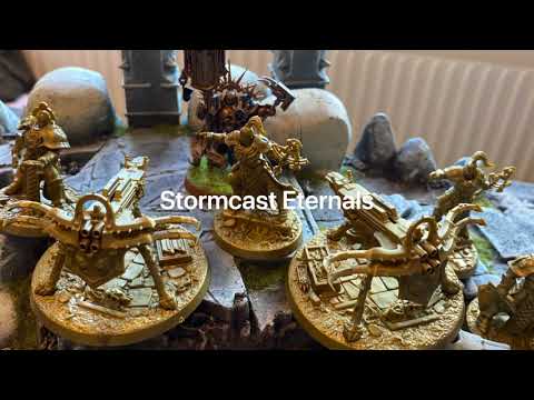 Sylvaneth-StormcastEternals VS Khorne-Beastmen